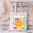 Ready To Tackle 3rd Grade Back To School Kids Football Canvas Tote Bag Ready To Tackle 3rd Grade Back To School Kids Football Canvas Tote Bag
