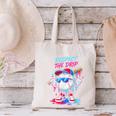 Respect The Drip Baseball Bat Sunglasses Mascot Canvas Tote Bag