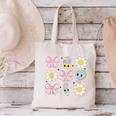 Retro Groovy Back To School Coquette First Day Of School Canvas Tote Bag Retro Groovy Back To School Coquette First Day Of School Canvas Tote Bag