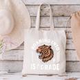 Roaring Into 1st Grade Roaring Tiger Back To School Boy Girl Canvas Tote Bag