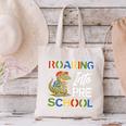 Roaring Into Preschool First Day Back To School Students Canvas Tote Bag