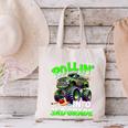 Rollin' Into 3rd Grade Monster Truck Back To School Boys Canvas Tote Bag