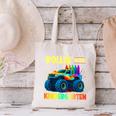 Rollin' Into Kindergarten Monster Car Back To School Boys Canvas Tote Bag Rollin' Into Kindergarten Monster Car Back To School Boys Canvas Tote Bag
