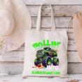 Rollin' Into Kindergarten Monster Truck Back To School Boys Canvas Tote Bag