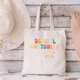 School Custodian Rocks Shirt Back To School Groovy Canvas Tote Bag