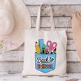 School Supplies In Pocket Back To School Boys Girls Canvas Tote Bag School Supplies In Pocket Back To School Boys Girls Canvas Tote Bag