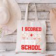 I Scored 6733 100th Days Of School Baseball Six Seven Meme Canvas Tote Bag I Scored 6733 100th Days Of School Baseball Six Seven Meme Canvas Tote Bag
