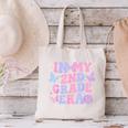 In My Second 2nd Grade Era Groovy Back To School Students Canvas Tote Bag