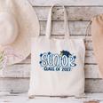 Senior 2027 Blue Girls Class Of 27 Back To School Canvas Tote Bag Senior 2027 Blue Girls Class Of 27 Back To School Canvas Tote Bag