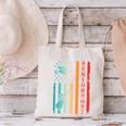 Senior 2027 Class Of 2027 Graduation USA Flag Back To School Performance Canvas Tote Bag