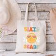Sixth Grade Dream Team Smile Retro Back To School 6th Grade Canvas Tote Bag Sixth Grade Dream Team Smile Retro Back To School 6th Grade Canvas Tote Bag