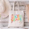 Sixth Grade Vibes 6th Grade Team Groovy Back To School Canvas Tote Bag Sixth Grade Vibes 6th Grade Team Groovy Back To School Canvas Tote Bag