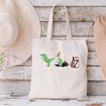 Solid Liquid Gas Dinosaur Back To School Premium Tri-Blend Canvas Tote Bag Solid Liquid Gas Dinosaur Back To School Premium Tri-Blend Canvas Tote Bag