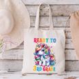 Student Unicorn Ready Back To School Crush 3rd Grade Girls Canvas Tote Bag Student Unicorn Ready Back To School Crush 3rd Grade Girls Canvas Tote Bag