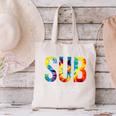 Sub Squad For Work Tie Dye Back To School Appreciation Day Canvas Tote Bag Sub Squad For Work Tie Dye Back To School Appreciation Day Canvas Tote Bag