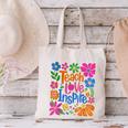 Teach Love Inspire Back To School Canvas Tote Bag Teach Love Inspire Back To School Canvas Tote Bag