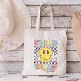 Third Grade Squad Smile Face 3rd Grade Back To School Canvas Tote Bag