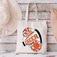 Tigers Cheerleading Back To School Cheer Team Spirit Orange Canvas Tote Bag