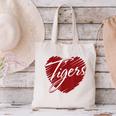 Tigers Heart Back To School Spirit M Canvas Tote Bag