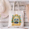 Transportation Squad Retro Bus Aide Back To School Matching Canvas Tote Bag