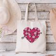 Valentine's Day Baseball Heart Softball Player Sports Lover Canvas Tote Bag Valentine's Day Baseball Heart Softball Player Sports Lover Canvas Tote Bag