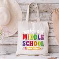 Watch Out Middle School Here I Come Back To School Canvas Tote Bag Watch Out Middle School Here I Come Back To School Canvas Tote Bag