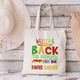 Welcome Back To School Kinder Garten First Day Of School Kid Canvas Tote Bag