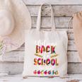 Welcome Back To School Lunch Lady Leopard On First Day Of School Canvas Tote Bag Welcome Back To School Lunch Lady Leopard On First Day Of School Canvas Tote Bag