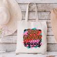 Women's Third 3rd Grade Squad Back To School Animal Print Girl Tee Canvas Tote Bag