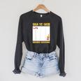 50th Birthday SIGN MY 50TH BIRTHDAY GUESTBOOK 50 Years Raglan Sleeve Sweatshirt Dark Grey Heather