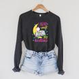 Book Reading I Read Past My Bedtime Raglan Sleeve Sweatshirt Dark Grey Heather