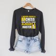 Chess Player I Never Read a Chess Book Chess Raglan Sleeve Sweatshirt Dark Grey Heather