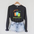Donde Esta La Biblioteca Library Book Reader T Shirt Raglan Sleeve Sweatshirt Dark Grey Heather