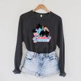 Hawaii Five-0 Book'Em Danno Raglan Sleeve Sweatshirt Dark Grey Heather