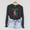 I'm A Book Dragon Not A Worm Books Reading Quotes Fun Raglan Sleeve Sweatshirt Dark Grey Heather