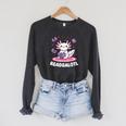 Readsalotl Axolotl Kawaii Anime Book Lover Reading Raglan Sleeve Sweatshirt Dark Grey Heather Readsalotl Axolotl Kawaii Anime Book Lover Reading Raglan Sleeve Sweatshirt Dark Grey Heather