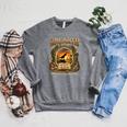 2026 Summer Reading Dinosaur Unearth A Story Book Lover Raglan Sleeve Sweatshirt Deep Heather 2026 Summer Reading Dinosaur Unearth A Story Book Lover Raglan Sleeve Sweatshirt Deep Heather