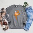 Disney The Jungle Book King Louie Raglan Sleeve Sweatshirt Deep Heather