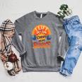 I Lift So I Can Carry More Books Reading Humor Gyming Raglan Sleeve Sweatshirt Deep Heather