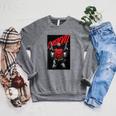 Marvel Daredevil Issue4 2019 Comic Book Cover Raglan Sleeve Sweatshirt Deep Heather Marvel Daredevil Issue4 2019 Comic Book Cover Raglan Sleeve Sweatshirt Deep Heather