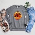 Star Wars The Book Of Boba Fett Sands Of The Past Poster Raglan Sleeve Sweatshirt Deep Heather Star Wars The Book Of Boba Fett Sands Of The Past Poster Raglan Sleeve Sweatshirt Deep Heather