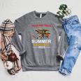 Tails And Tales Summer Reading 2022 Book Reading Teen Dragon Raglan Sleeve Sweatshirt Deep Heather