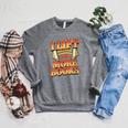 Women's Lift So I Can Carry More Books Reading Lovers Workout Raglan Sleeve Sweatshirt Deep Heather