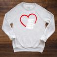 Book Nerd's Book Lover's Valentine's Day Raglan Sleeve Sweatshirt Heather Mustard Book Nerd's Book Lover's Valentine's Day Raglan Sleeve Sweatshirt Heather Mustard
