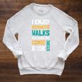 Book Stuff Book Lovers Comic Book Raglan Sleeve Sweatshirt Heather Mustard