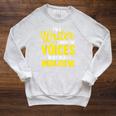 Book Writer Voices In My Head Work For Me Author Writing Raglan Sleeve Sweatshirt Heather Mustard