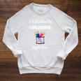 Coloring For Adults s I Love Coloring Books Relaxing Raglan Sleeve Sweatshirt Heather Mustard