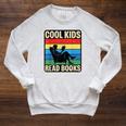 Cool Kids Read Books Retro Reading Vintage Raglan Sleeve Sweatshirt Heather Mustard Cool Kids Read Books Retro Reading Vintage Raglan Sleeve Sweatshirt Heather Mustard