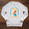 Crockpot Cookbook Explorer Baking Cooking Lover Chef Cook Raglan Sleeve Sweatshirt Heather Mustard