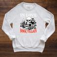 Dark Romance Booktok In Love With The Book Villain Raglan Sleeve Sweatshirt Heather Mustard